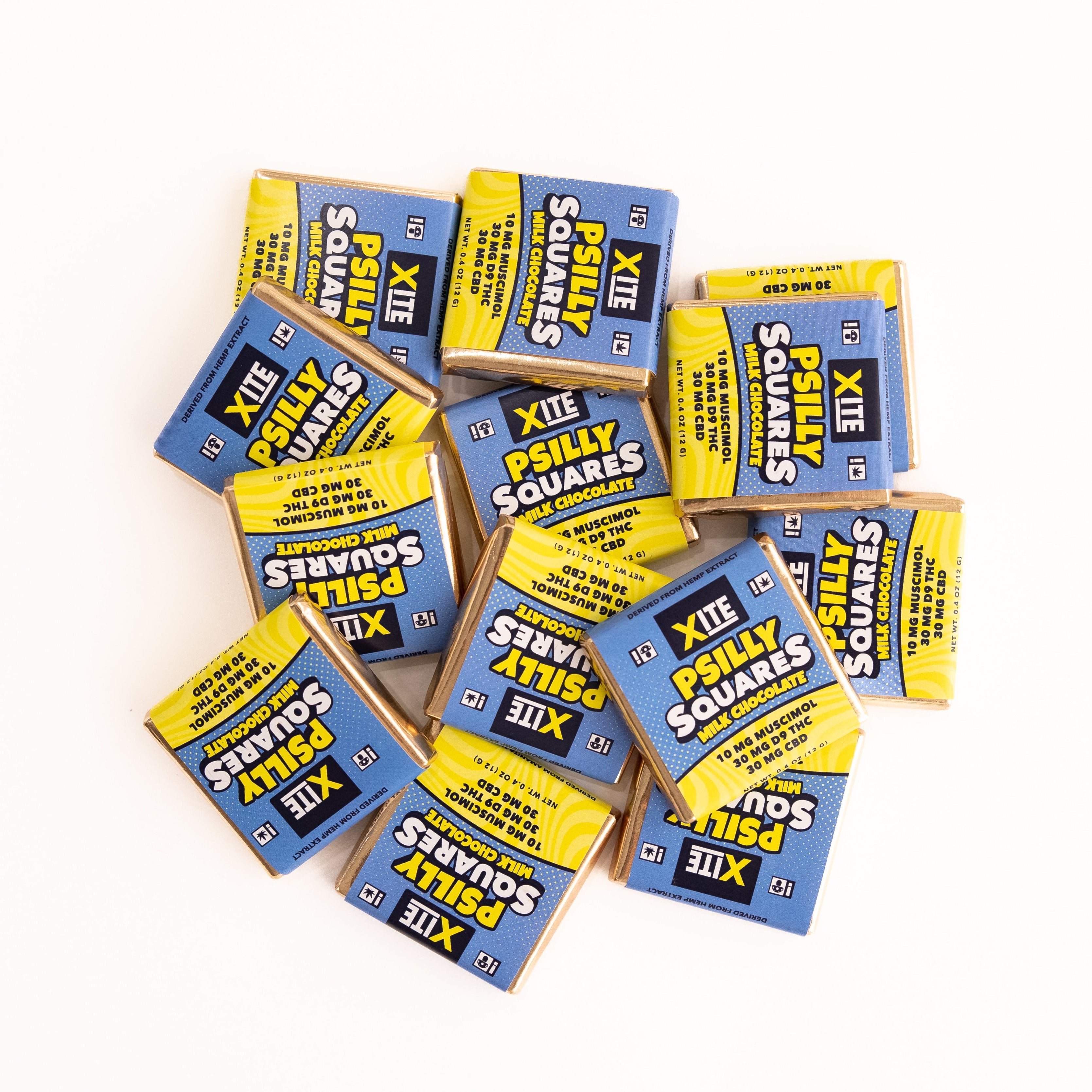 Psilly Square Mushroom Milk Mini