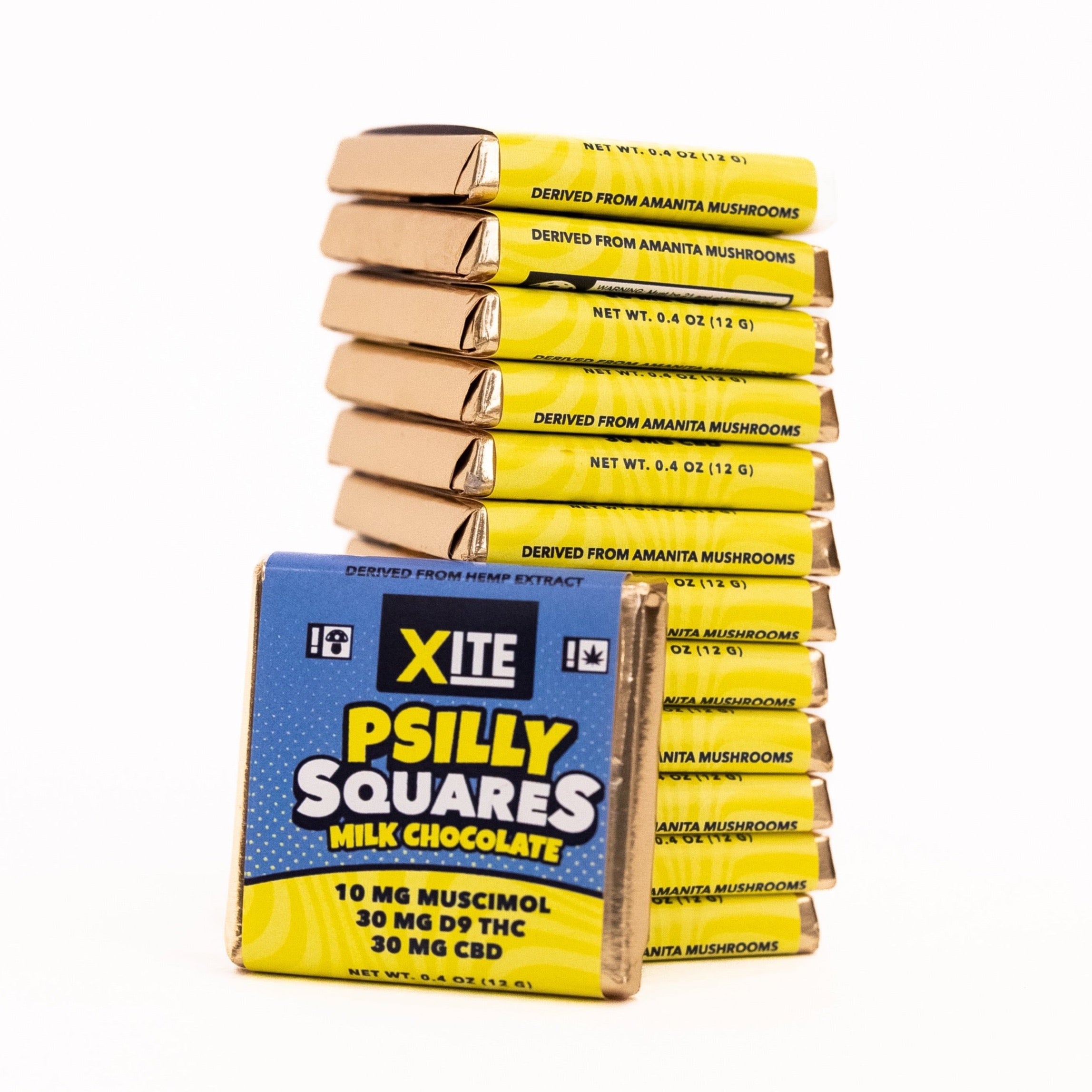 Psilly Square Mushroom Milk Mini