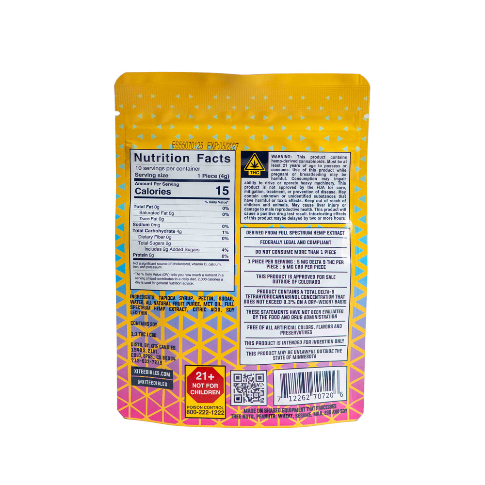 D9 100 MG Fruit Gummy