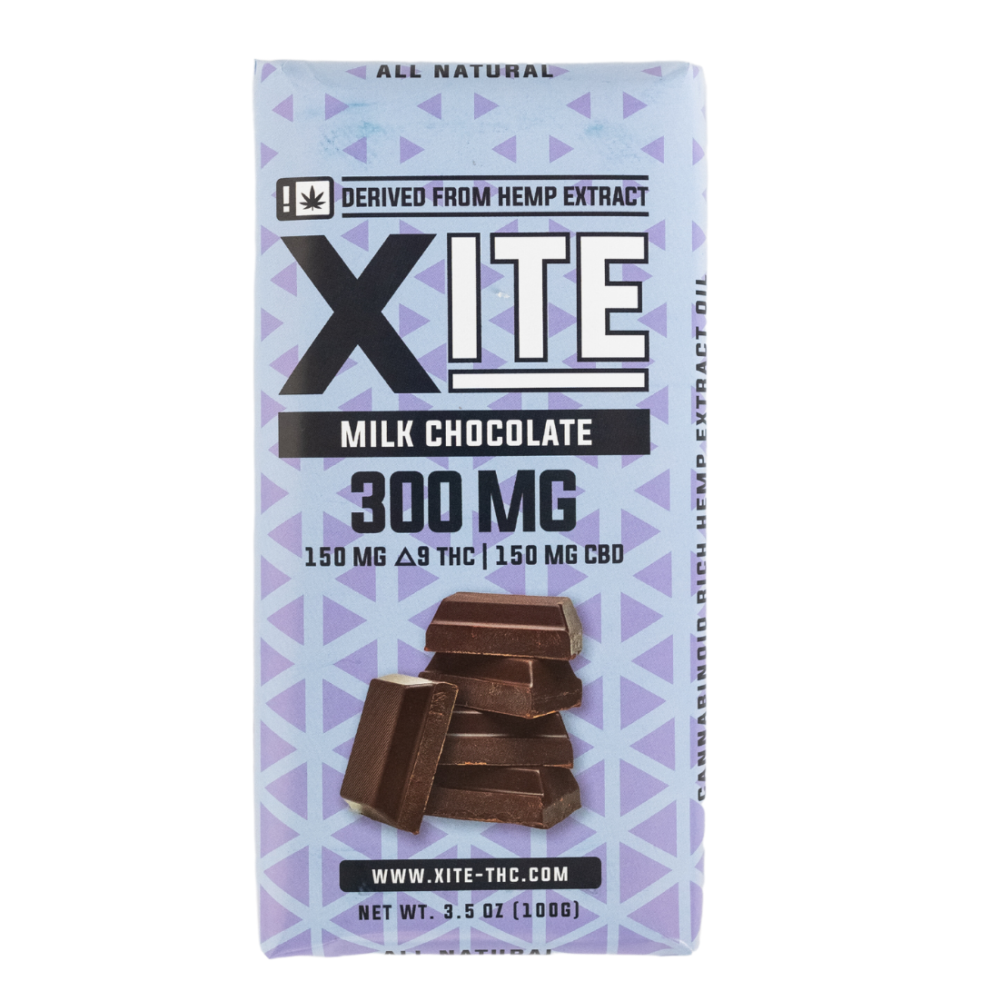 D9 Milk Chocolate Bar – XITE THC