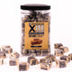 a jar of 30mg butter cream caramels by xite