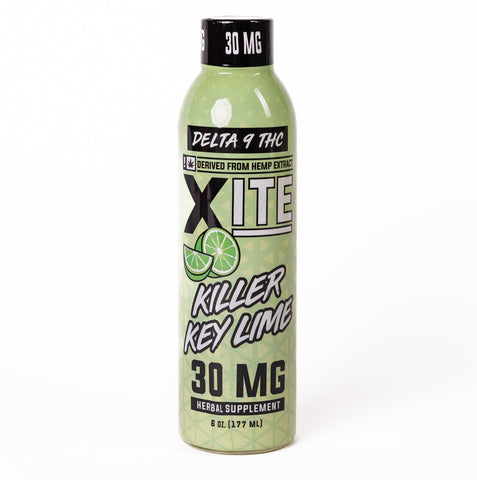 a bottle of killer key lime 30mg by xite