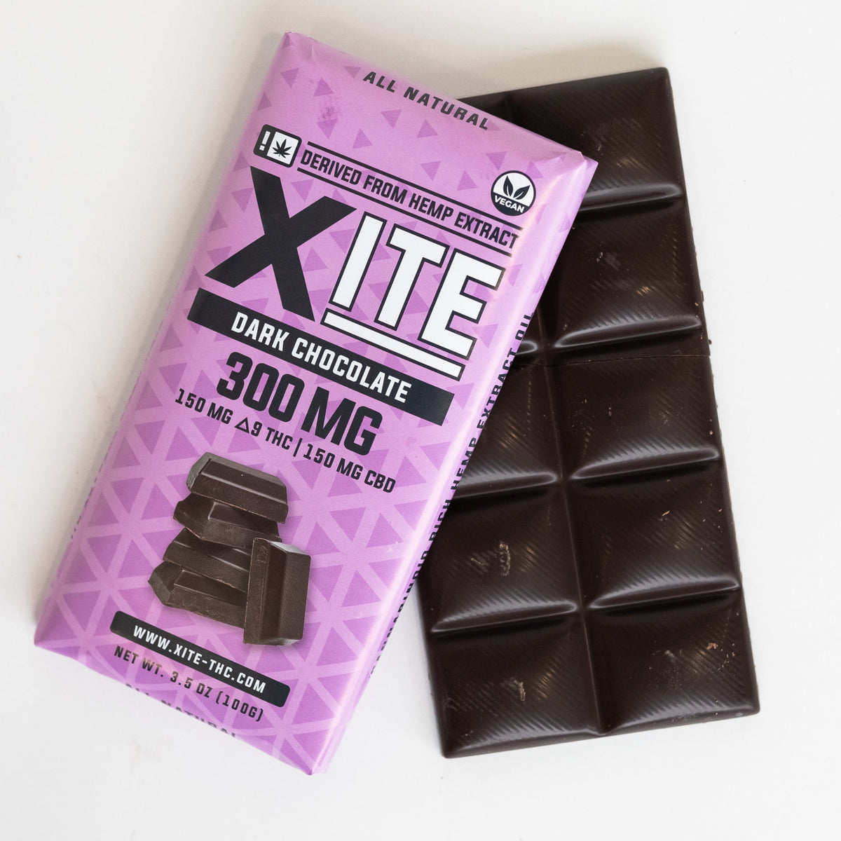D9 Dark Chocolate Bar – XITE THC D9 Dark Chocolate Bar – XITE THC