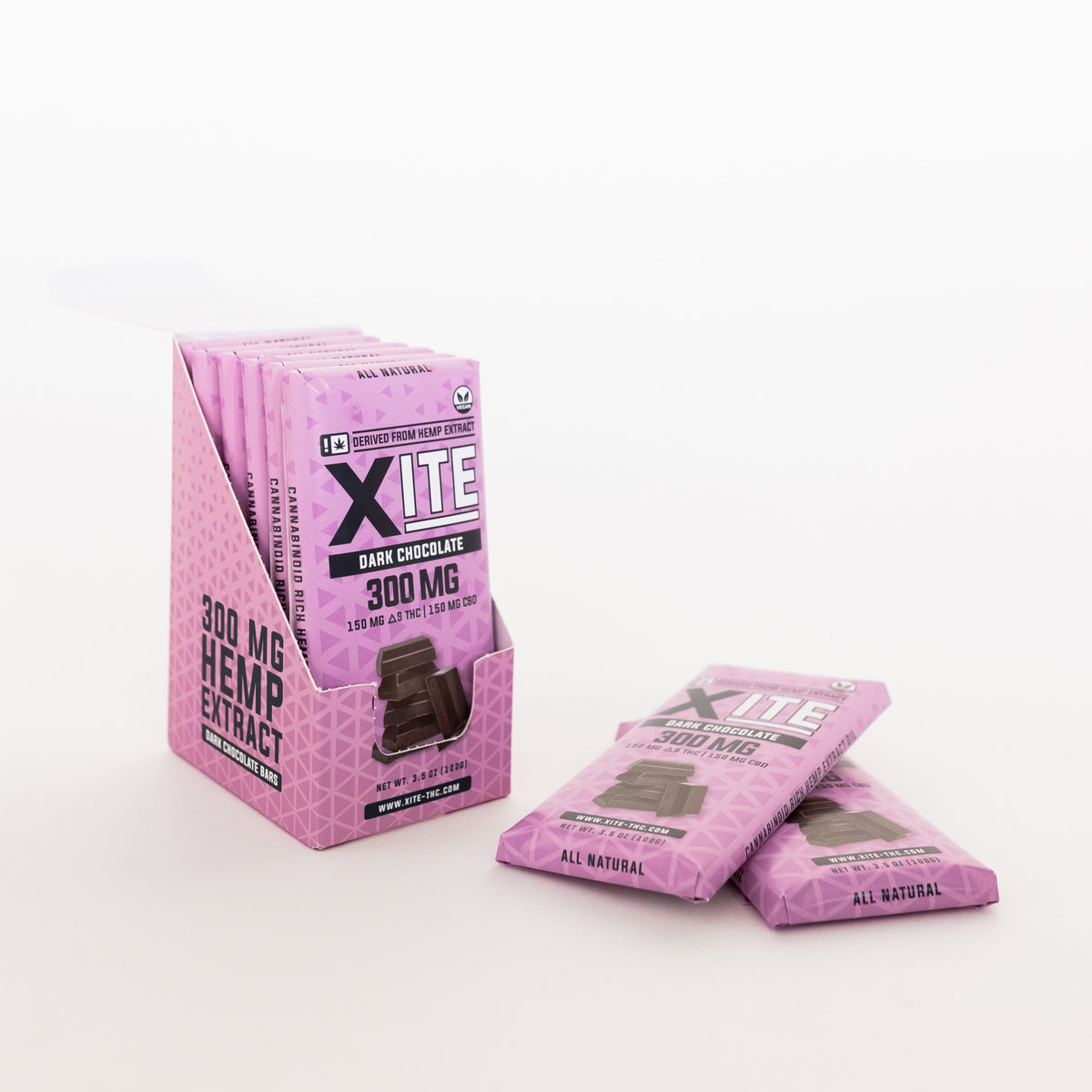 D9 Dark Chocolate Bar Xite Thc