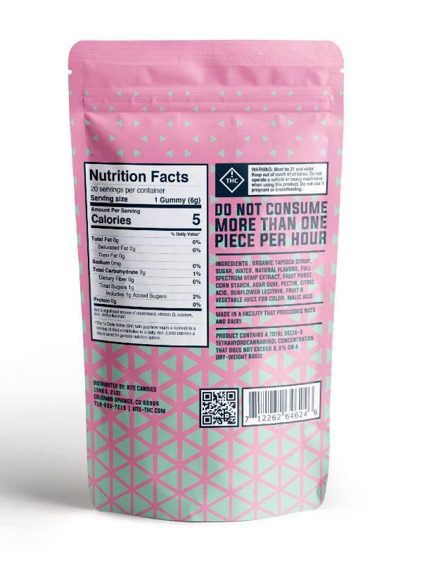 D9 400 MG Fruit Gummies