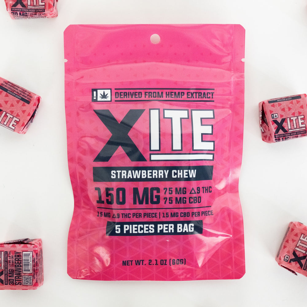 bag of 150mg strawberry chews