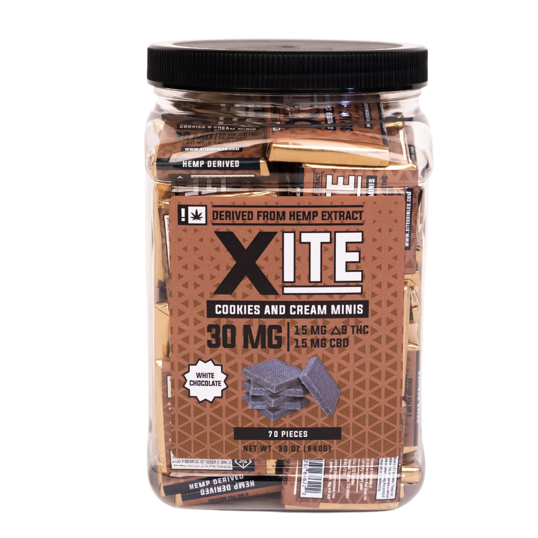 D9 Cookies & Cream Minis – XITE THC