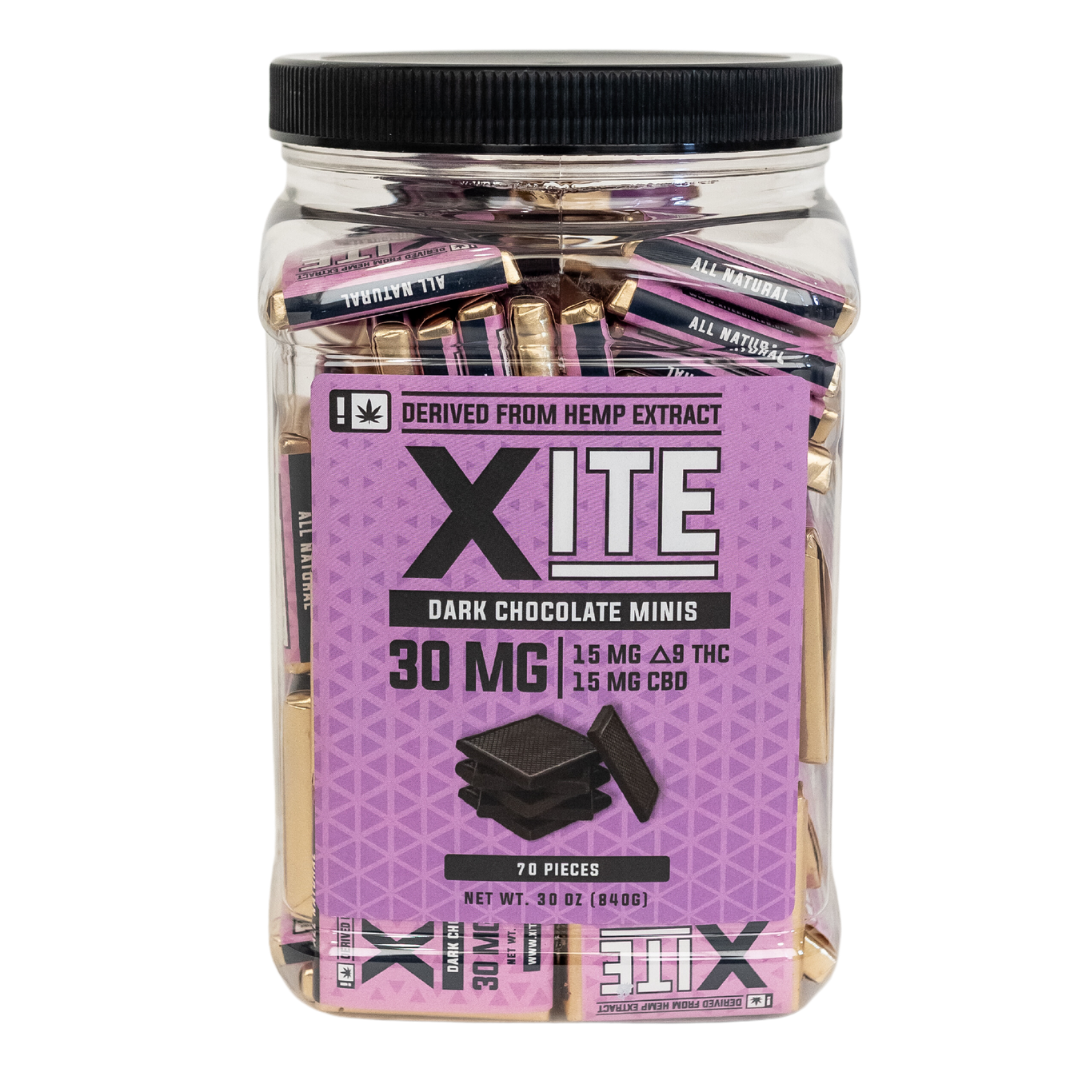 D9 Dark Chocolate Minis – XITE THC