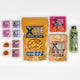 various xite edible products laid out on a white background