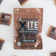 close up of 150mg cookies and cream bag by xite