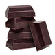 stack of dark chocolate bar pieces by xite